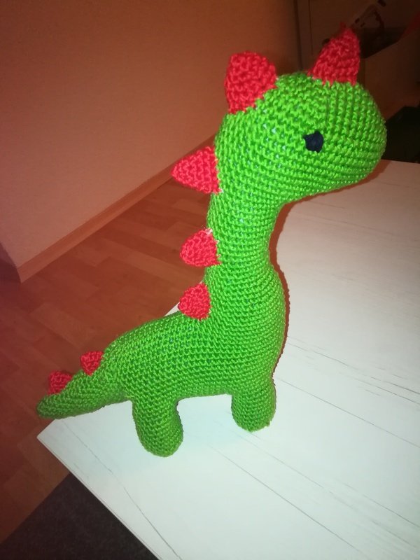 Häkeldinos Daria &amp; Darius