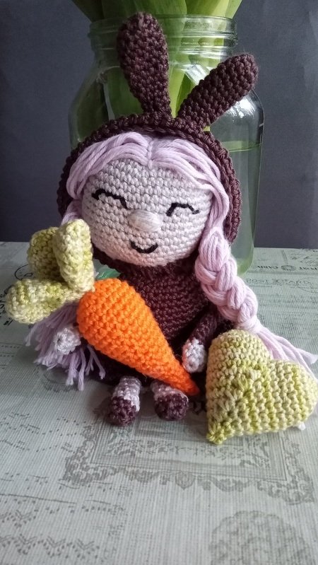 Eierwärmer Hasenpuppe