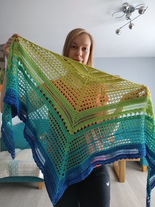 Spring shawl Pavasaris