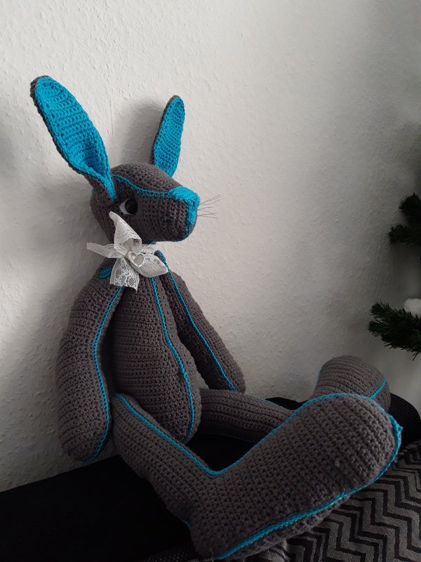 Häkelanleitung Der Vintage Hase