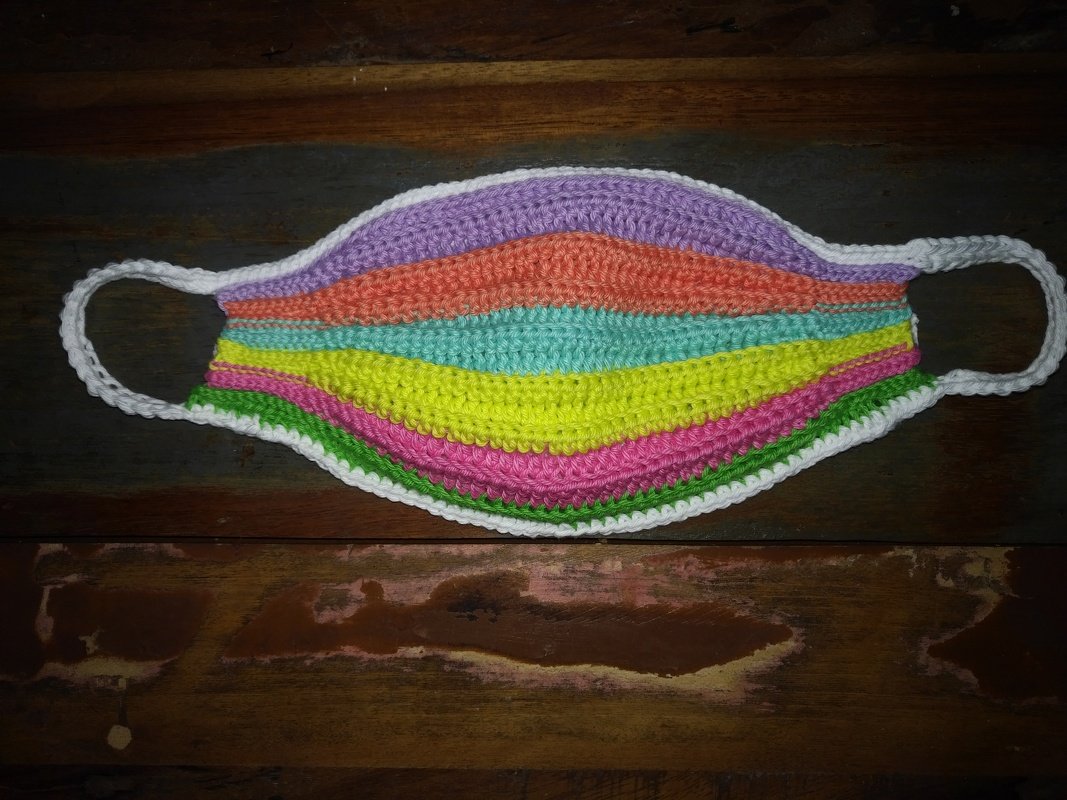Häkelanleitung Mundmaske // Kein Medizinprodukt
