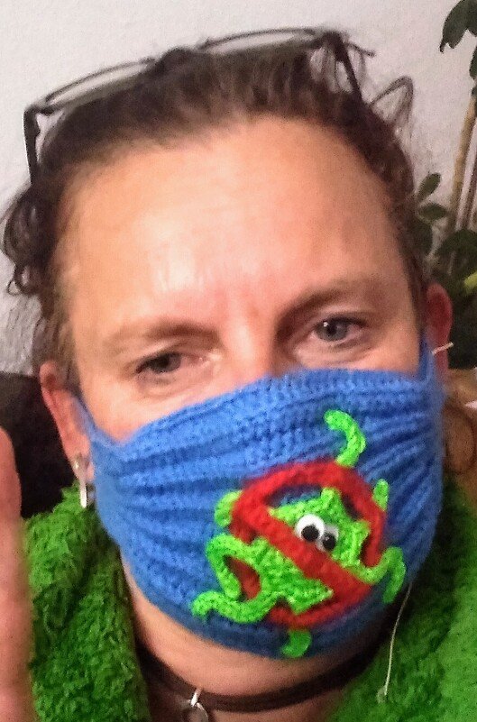 Häkelanleitung Mundmaske // Kein Medizinprodukt