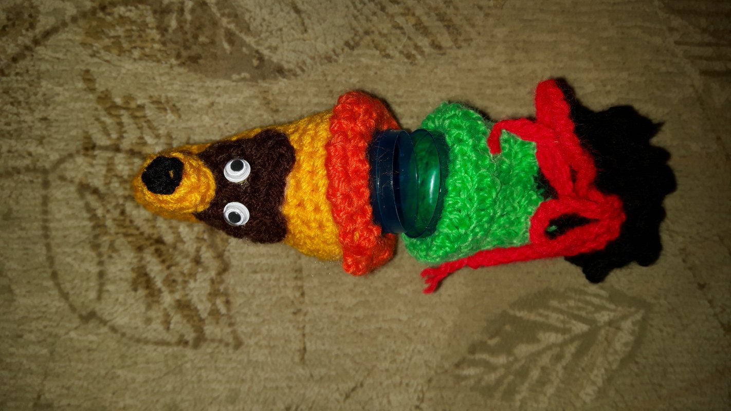 Häkelanleitung Sweepies Ü-Schultüte / Ü-Zuckertüte