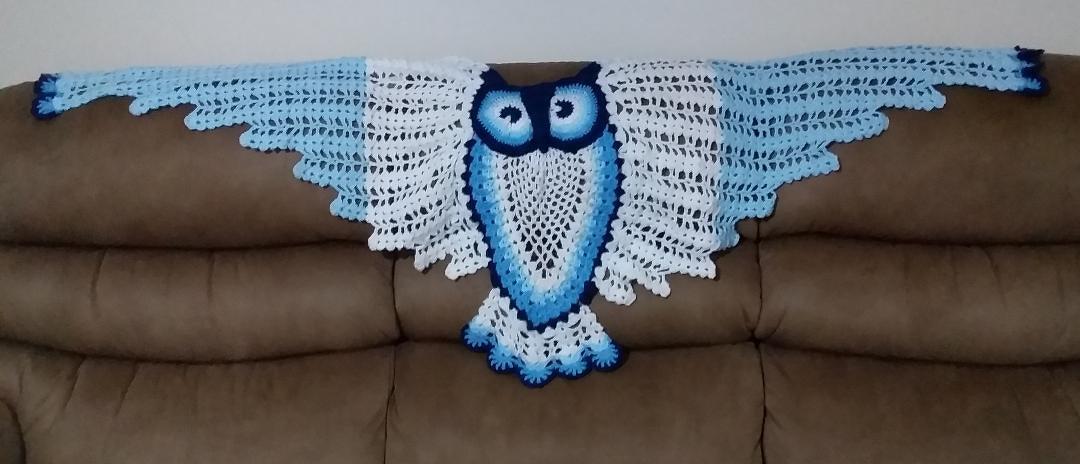Petra Perle’s Owl Shawl HEDWIG