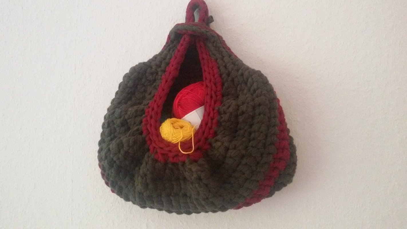 Nie mehr Unordnung bei Dir Zuhause - Häkelanleitung für Anfänger "Nest"