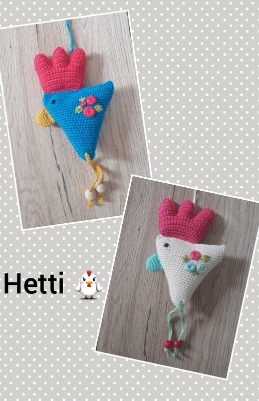 Häkelanleitung "Huhn Hetti"