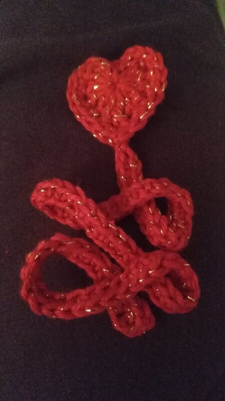 Lesezeichen "Herzchen"