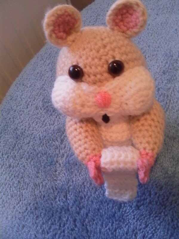 Häkelanleitung Hamster "Freddy"