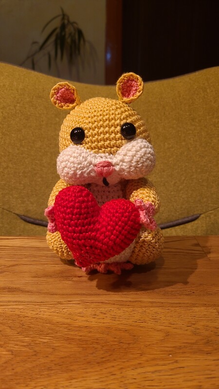 Häkelanleitung Hamster "Freddy"