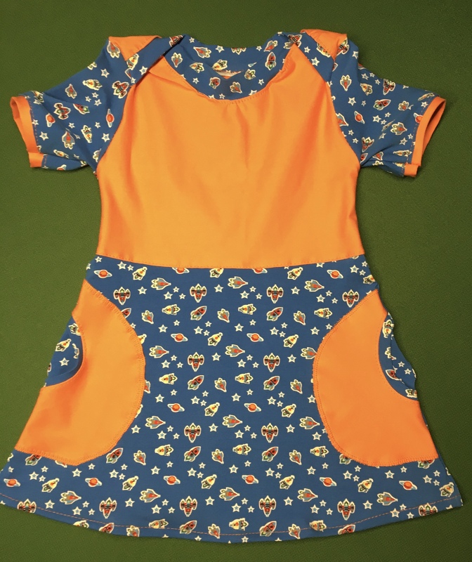 Schnittmuster Kinderkleid Yoko 74 - 158