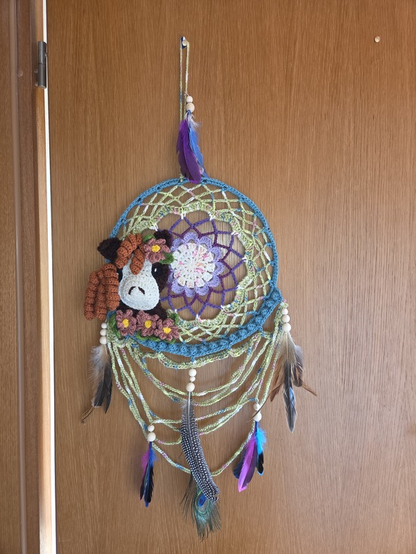 Häkelanleitung Traumfänger süße Träume