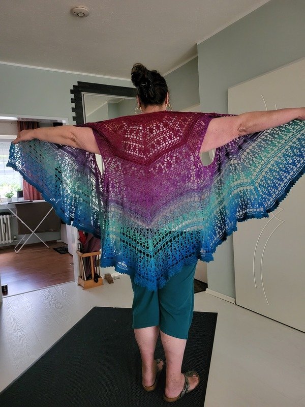 Tuchweste/Tuch „Lozenge“