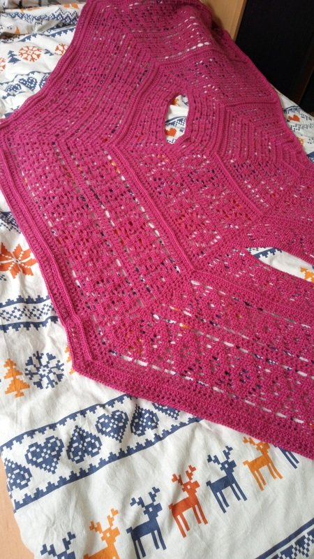 Tuchweste/Tuch „Lozenge“