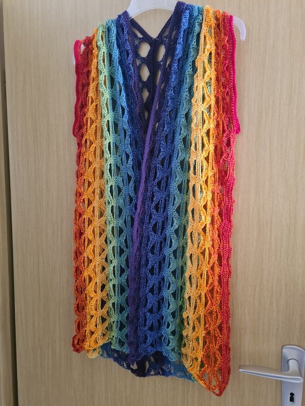 Häkelanleitung für Weste / Seelenwärmer | Shrug #6 | 1-2-3 IDEEN #2