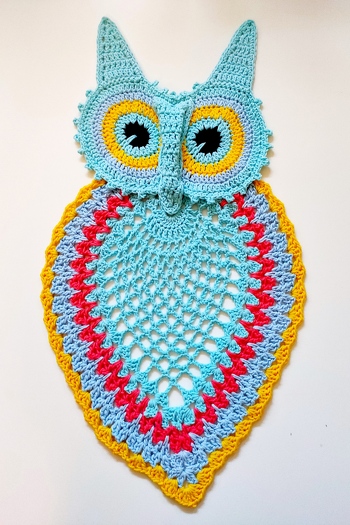 Tolle Anleitung- bei uns ist es eine bunte Wanddekoration für das Kinderzimmer meiner Jüngsten geworden - sie liebt Eulen- konnte man wunderbar nacharbeiten- Danke!