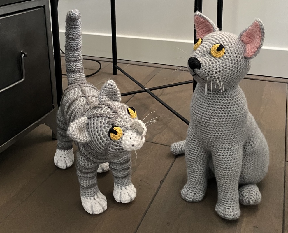 realistic cat - crochet pattern by NiggyArts