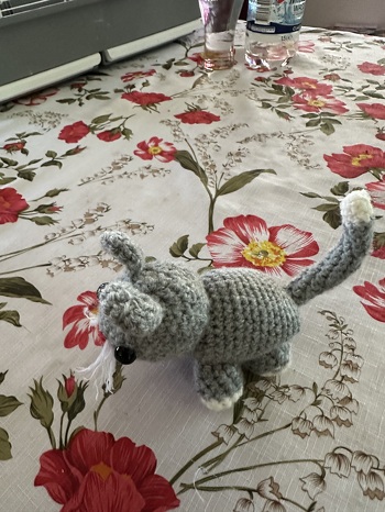 Schade die Katze hat mit der Anleitung nichts gemeinsam bin sehr enttäuscht