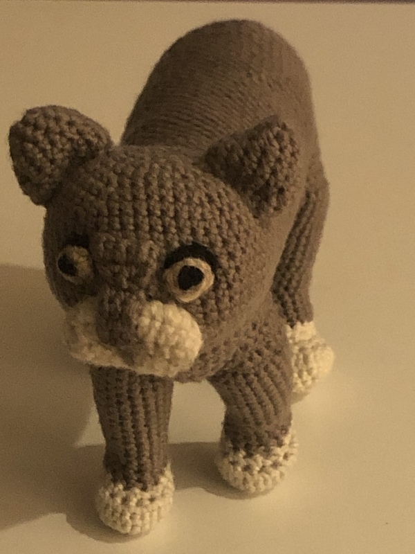 realistic cat - crochet pattern by NiggyArts
