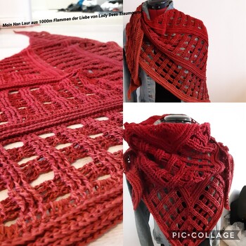 Wie immer eine super Anleitung, ich habe knappe 1000m verbraucht