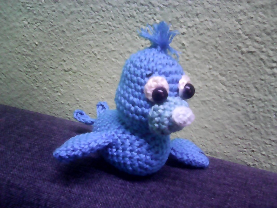 Häkelanleitung kleine Seerobbe