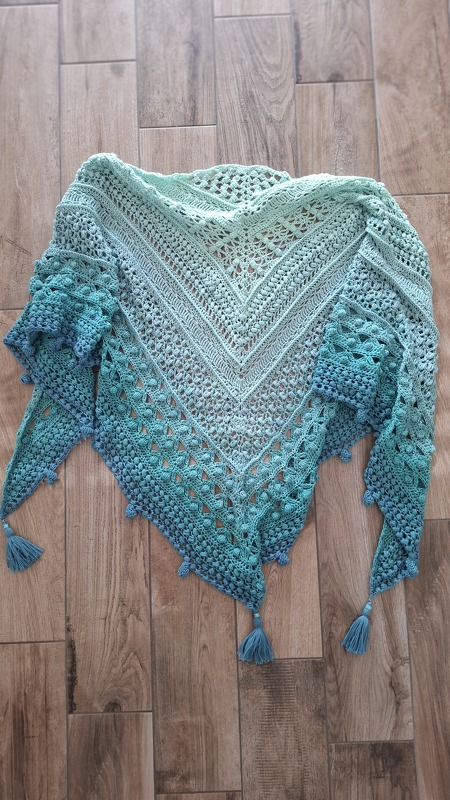 Bohemian Wonder - Häkeltuch