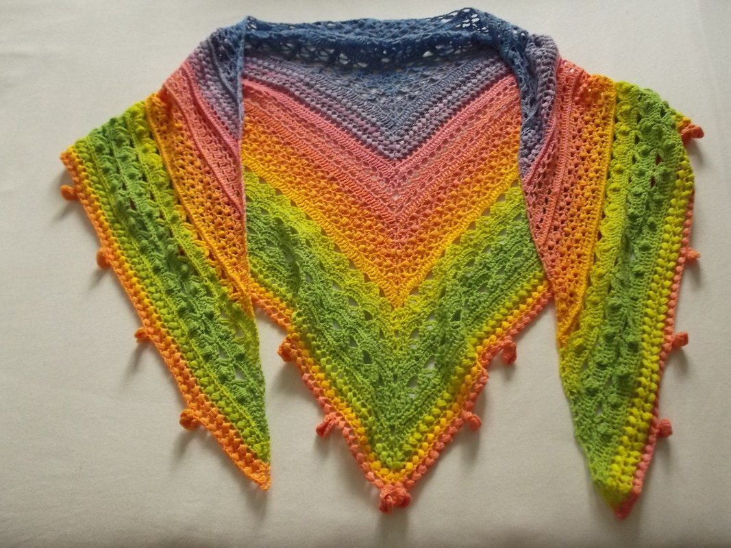 Bohemian Wonder - Häkeltuch