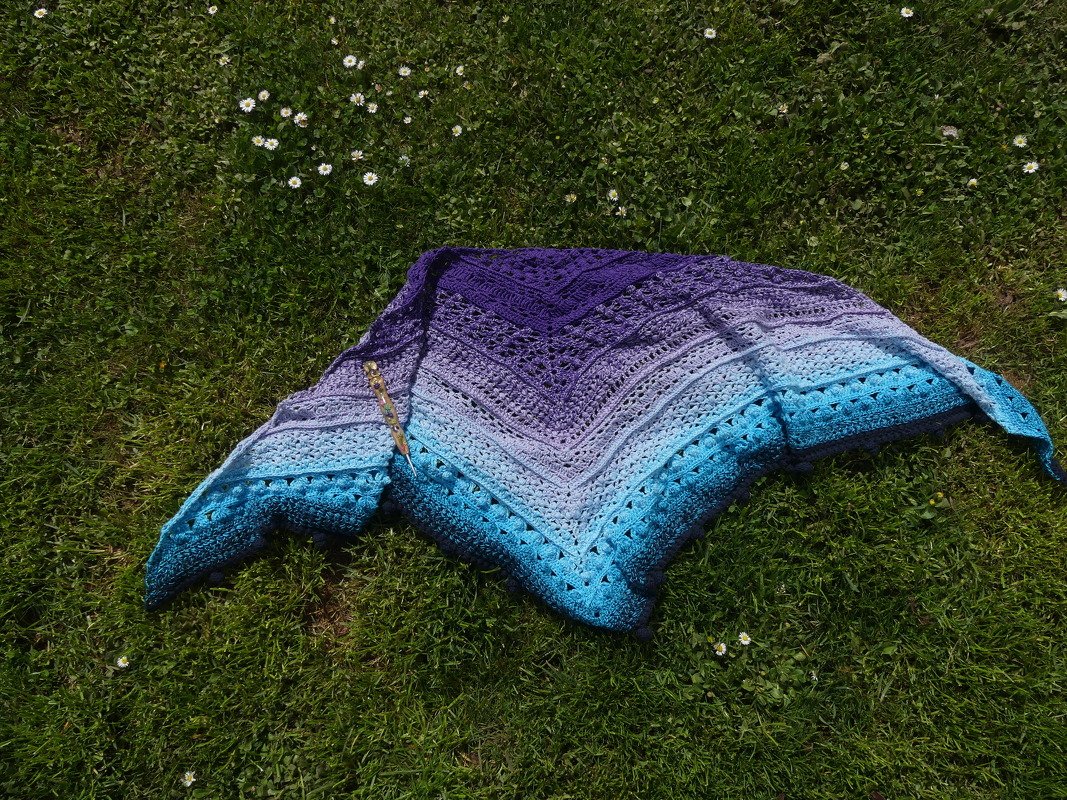 Bohemian Wonder - Häkeltuch