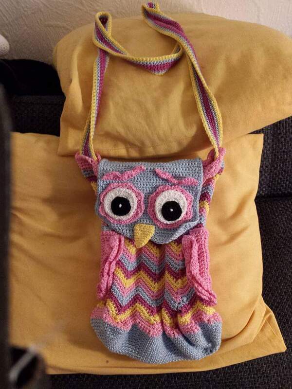 Backpack &quot;Two owls”, 2 sizes, 2 variants