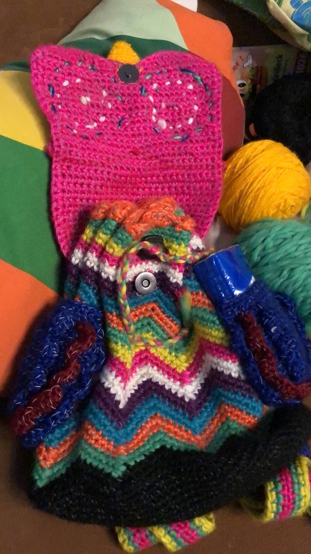 Backpack &quot;Two owls”, 2 sizes, 2 variants