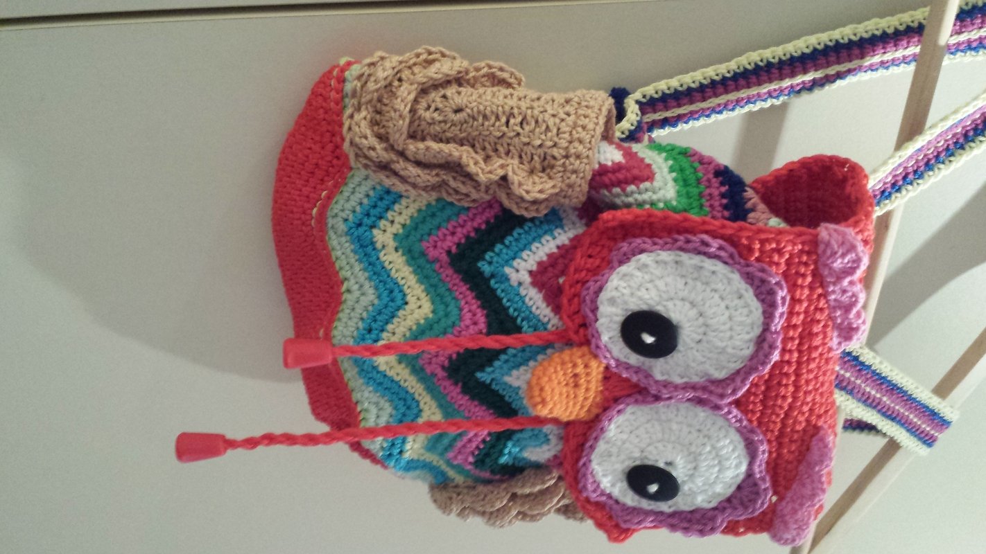 Backpack "Two owls”, 2 sizes, 2 variants