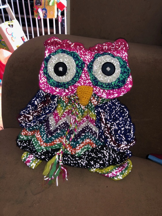 Backpack &quot;Two owls”, 2 sizes, 2 variants