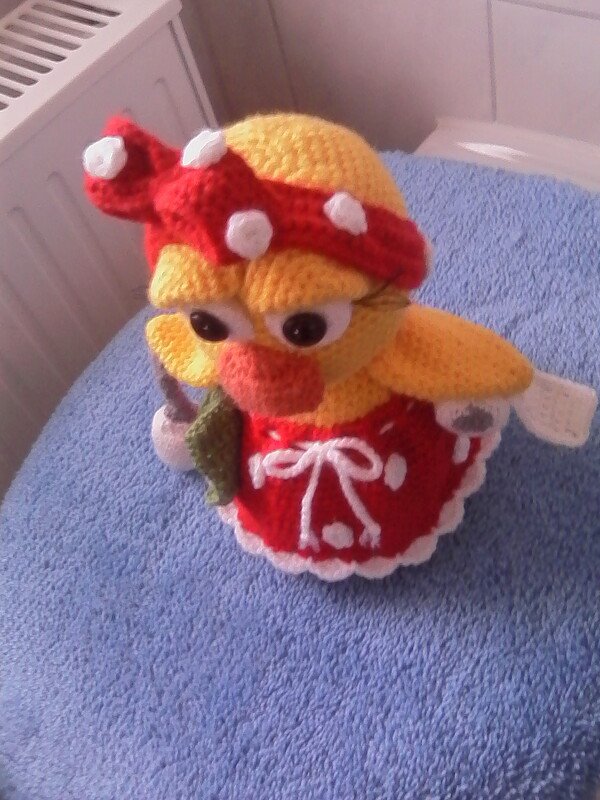 Crochet Pattern "Elvira" The Toilet Duck