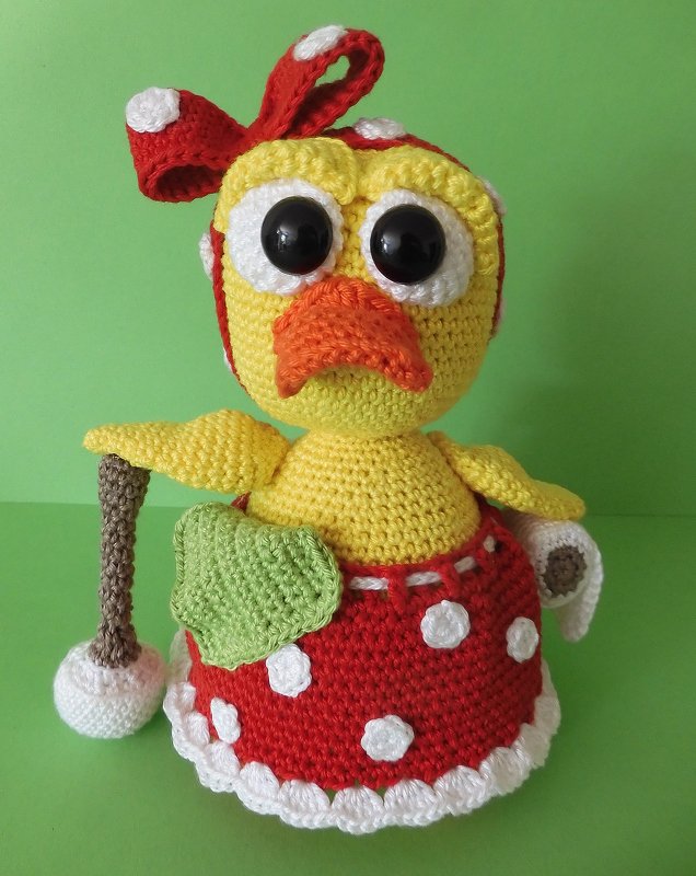 Crochet Pattern "Elvira" The Toilet Duck
