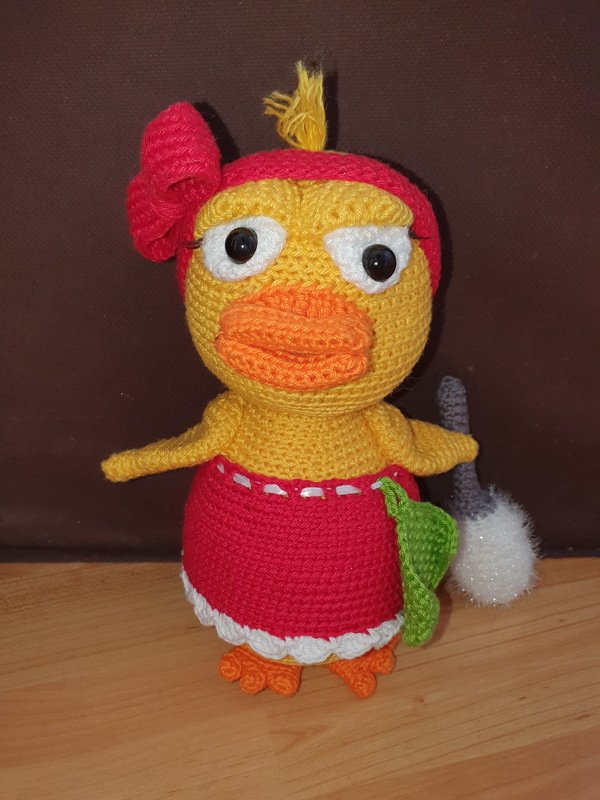 Crochet Pattern "Elvira" The Toilet Duck