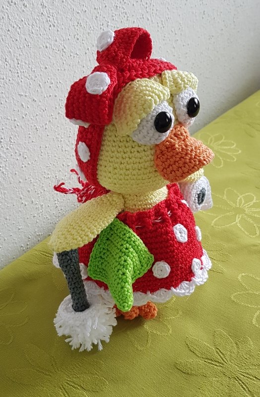 Crochet Pattern "Elvira" The Toilet Duck