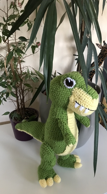 Häkelanleitung T- Rex