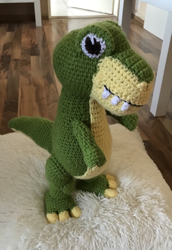 Häkelanleitung T- Rex