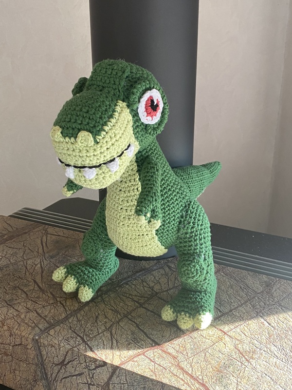 Häkelanleitung T- Rex