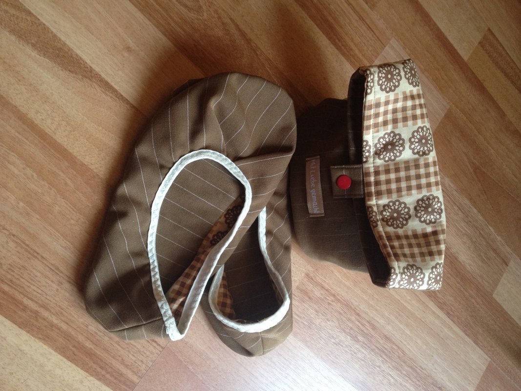 Zwei Nähanleitungen ! Ballerinas und Tasche nähen - orimono Anleitung