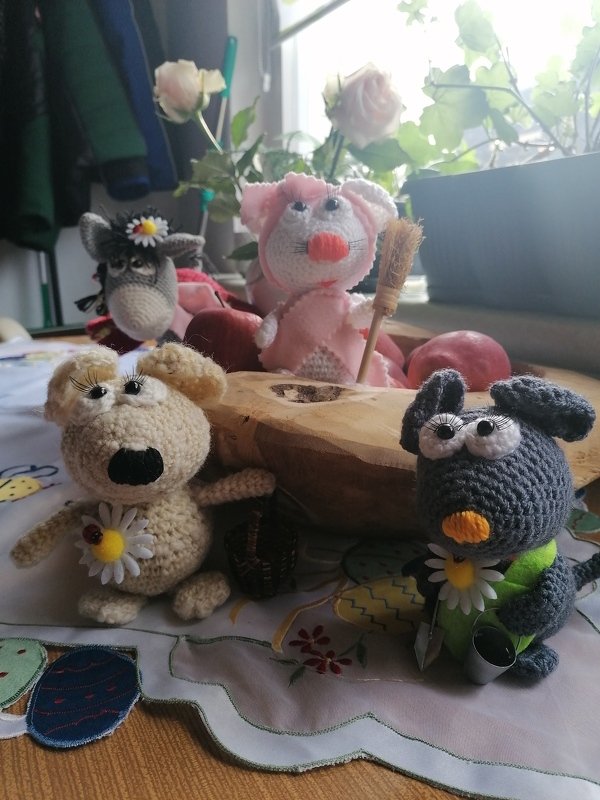 Häkelanleitung Deko Maus "Milly Maus"