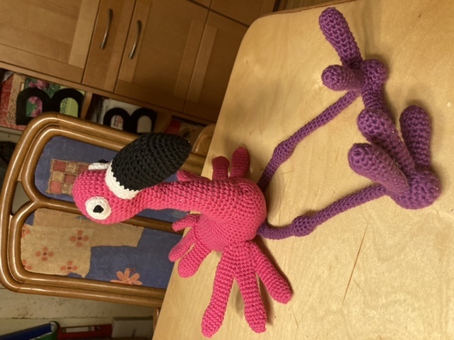 Flamingo - crochet pattern by NiggyArts