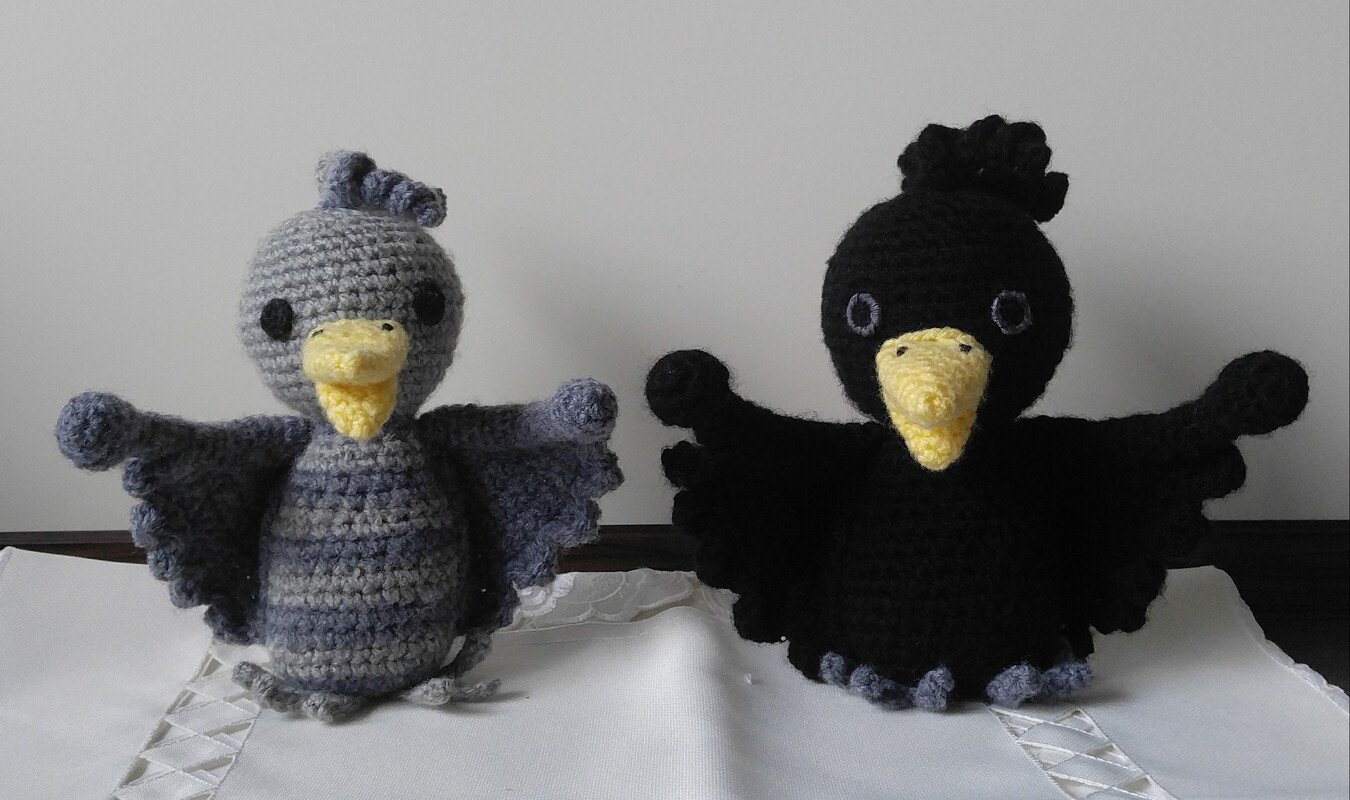 Rabe ROLF Häkelanleitung