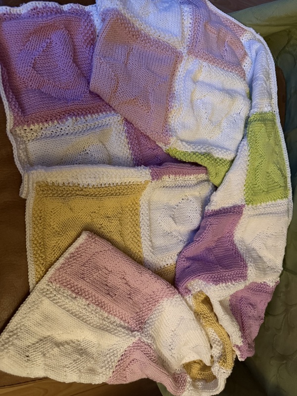 Baby-Decke Patchwork