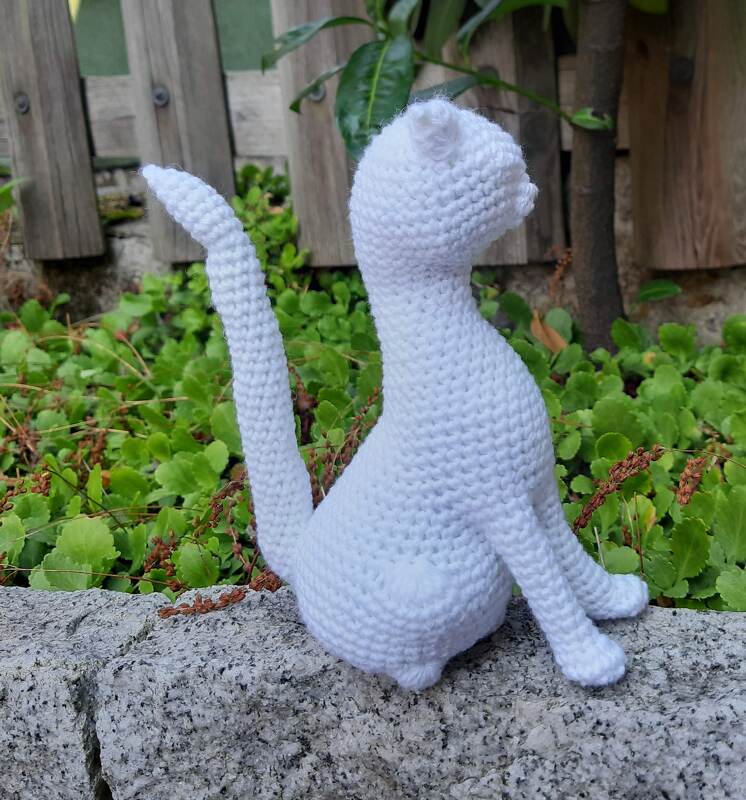 Häkelanleitung - Deko - Katze