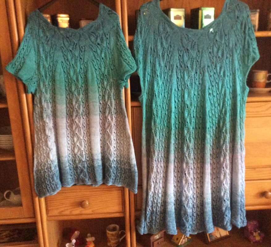 Tunika Namsos - Strickanleitung bis Gr. 50