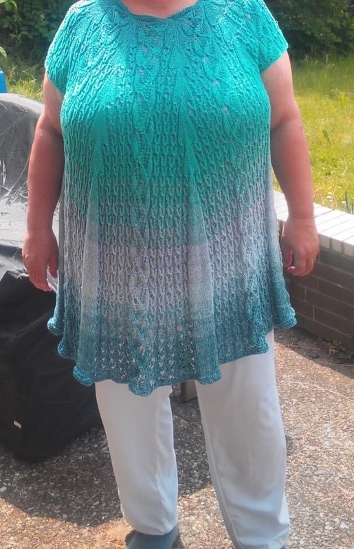 Tunika Namsos - Strickanleitung bis Gr. 50