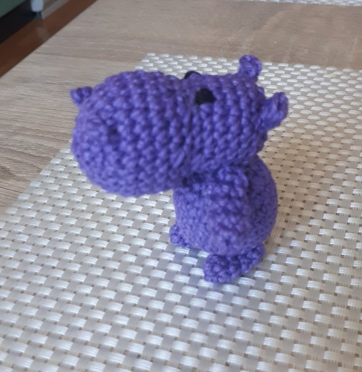 FreE-Book Mini Nilpferd Hippo | kostenlose Häkelanleitung