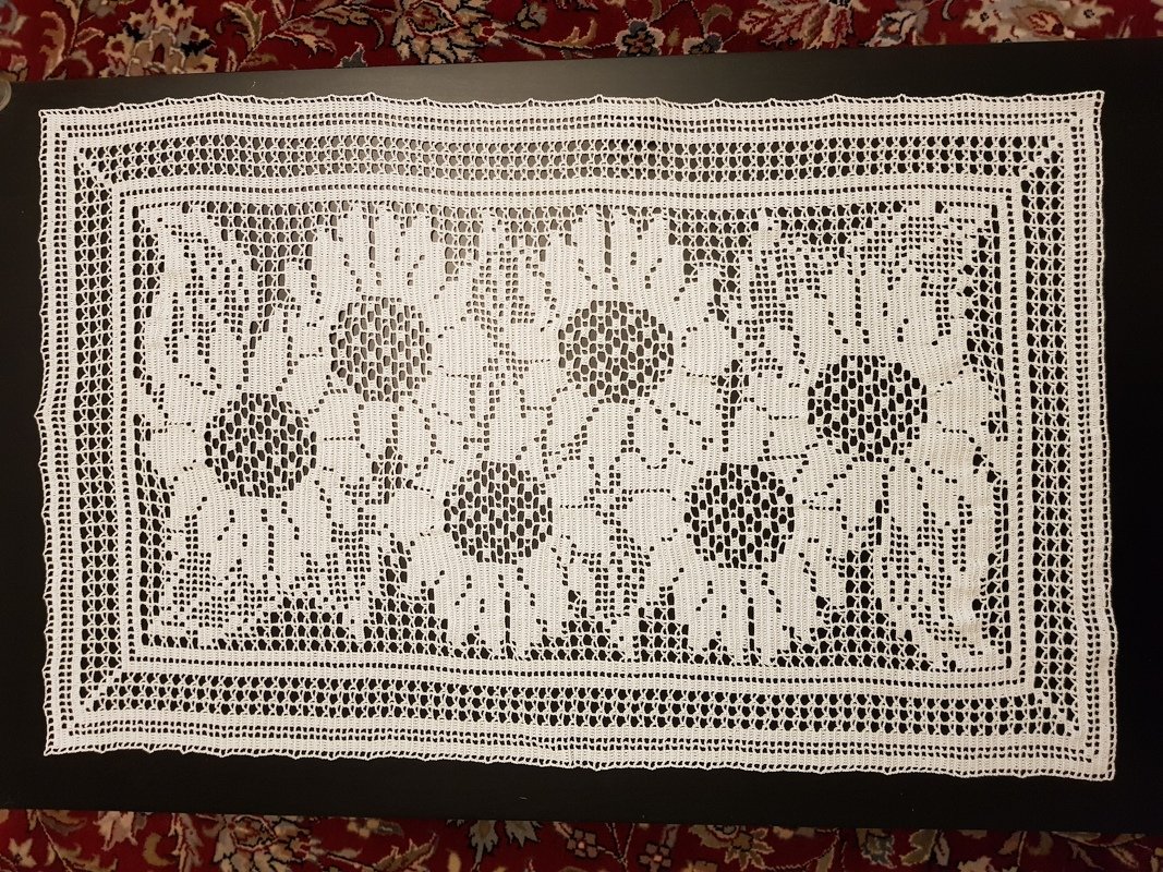 Tischläufer "Sonnenblumen" - Sommerkollektion