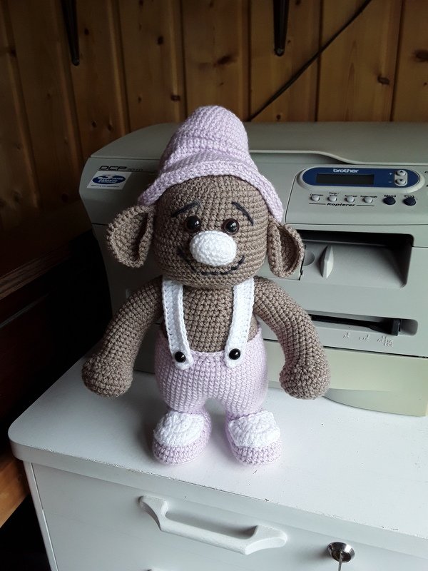 Häkelanleitung / Amigurumi / Wichtel Jondo