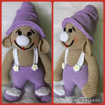 Ohne Probleme konnte der kleine Jondo nach der Anleitung gehäkelt werde. Mir hat es Spaß gemacht und meine Enkeltochter wird sich bestimmt darüber freuen.